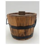 Vintage Rustic Wooden Bucket