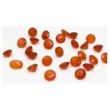 Lots of Carnelian Gemstones
