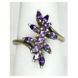 Sterling Silver Amethyst Ring