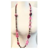 925 Pearl & Agate Necklace
