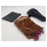 Vintage Hair-on-hide Leather Pouch & More
