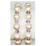 2 925 Freshwater Pearl/Stone Bracelets