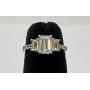 Genuine 1.75 Carats Diamond & 14K White Gold Ring