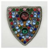 Antique "HBH" Dress Clip