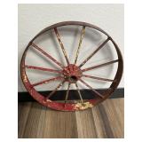 Vintage 25" Metal Wheel