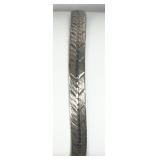 Sterling Silver Herringbone Bracelet 7"