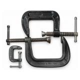 Brink & Cotton 4" C-Clamp w/ 3" & 1" Clamps