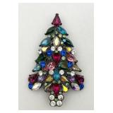 "Avon, 2008 3rd Annual" Large Christmas Tree Pin