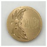 Vintage 1/20 12K Gold Filled Pin