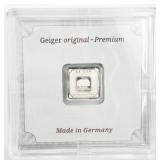 1Gram .999 Silver German Geiger