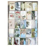 25 VTG Post Cards
