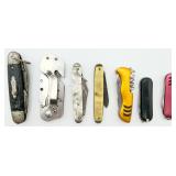 7 VTG Pocket Knives