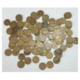 100 Wheat Pennies