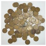 100 Wheat Pennies