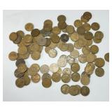 100 Wheat Pennies