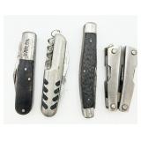 4 VTG Pocket Knives