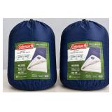 *2 Coleman Brazos 20F Sleeping Bags