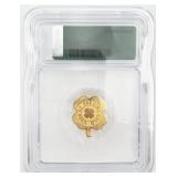 1/500oz .999 fine Gold "Gold Lucky Clover"