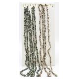 5 Natural Stringed Gemstones