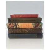 5 Vintage Hardcover Books