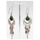 VTG Peruvian Alpaca Wire-wrapped Earrings