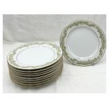 10 Noritake China Maytone 2359 Salad Plates