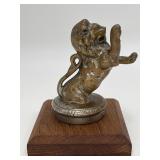 VTG Franklin "Aura Vincit" Lion Hood Ornament