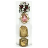 2 Fashion Rings & Locket
