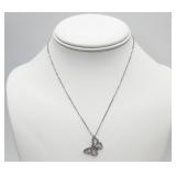 Swarovski Butterfly Necklace NEW in Box Retired