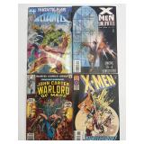 Collection of 4 Vintage Marvel Comic Book