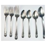 7 Silver Plated Silverware
