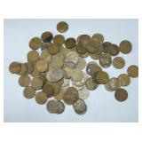 100 Wheat Pennies