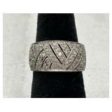 Sterling Silver & CZ Ring