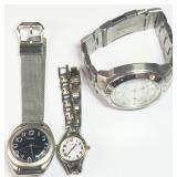 3 VTG Fossil Watches