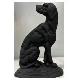 *Decorative Cast Iron Dog Display Figure