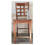 *Wood High-Rise Counter Chair