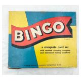 Vintage 1939 Milton Bradley Bingo Set