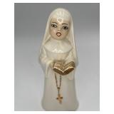VTG Holland Mold White Singing Nun Figurine