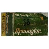 Remington .22 Hornet 45 GR PSP 38 Rounds