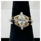 Genuine Vintage 14K Gold Diamond Ring, 2.17 tcw