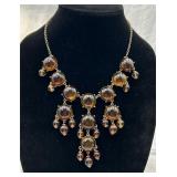 Tortoise Shell Colored Necklace