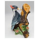 Vintage UCGC Ceramic Woodpecker Bird Figurine
