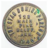 VTG 1946 Pine Bluff ARK Scrip Trade Token