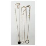 3 Different Youth Fashion Necklaces, 1 is 12K GF