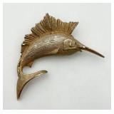 Vintage Figural Swordfish Pin