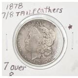 1878 Morgan Silver Dollar 90% Silver