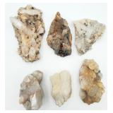 Multiple Quartz Crystal Clusters