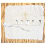 Set of 6 ANTQ Silverplated Butter Spreader Knives