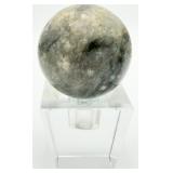 Polished Labradorite Sphere w/ Stand