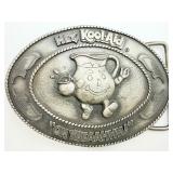 VTG ï¿½Hey Kool-Aidï¿½ Promo Pewter Belt Buckle
